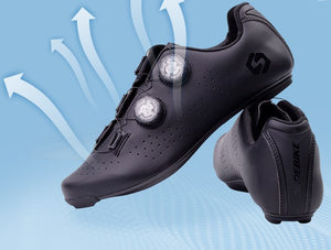 Sidebike Road Bike Cycling Shoes with Carbon Fiber Soles