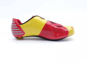 SideBike Pro Road Bike Cycling Men's shoe with carbon sole in Red