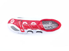 Load image into Gallery viewer, SideBike Pro Road Bike Cycling Men&#39;s shoe with carbon sole in Red/White