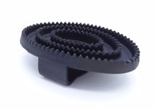 Load image into Gallery viewer, Black Large Rubber Curry Comb