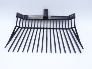 Plastic Manure Fork with Wooden Handle