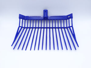 Plastic Manure Fork with Wooden Handle