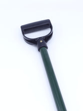 Load image into Gallery viewer, Plastic Manure fork with hunter green metal handle