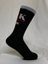 Load image into Gallery viewer, QiK Performanace Cycling and Sports Socks 6&quot; - Black &amp; White