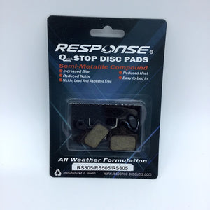 RESPONSE Sintered Disc Brake Pads for Shimano RS505/RS805