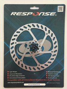 Response Disc Brake Rotor with Bolts - 140, 160, 180
