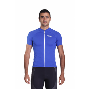 Classic Cycling Jersey Blue