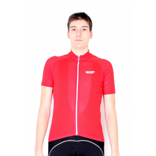 Classic Cycling Jersey Red