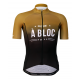 Pro A Bloc Cycling Jersey Gold